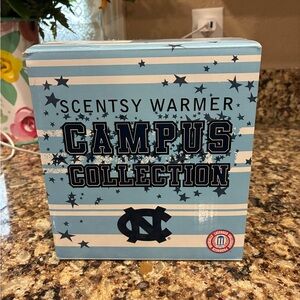 Scentsy Campus Collection Warmer Box - Carolina Blue & Navy